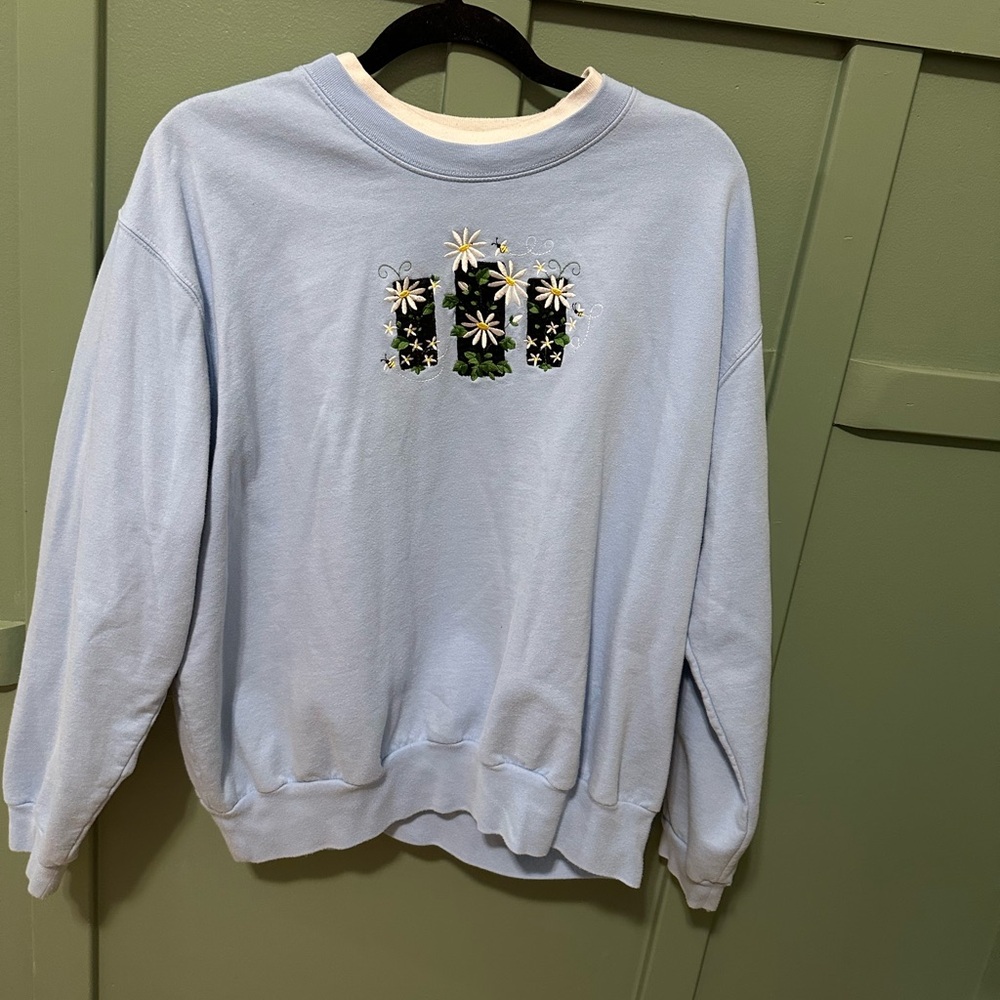 Vintage Daisy crewneck sweatshirt